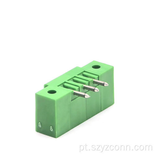 blocos terminais plugáveis ​​de passo de 3,5 mm macho 3P